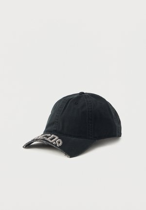 LOGO CUT BASEBALL HAT UNISEX - Pet - black
