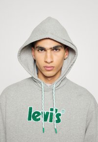 Levi's® RELAXED GRAPHIC - Felpa con cappuccio - grey