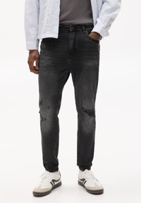 PULL&BEAR - Slim fit jeans - black Thumbnail Image 1