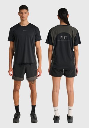 HALO UNISEX czarny melanż