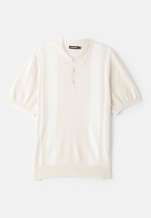 J.LINDEBERG REYMOND STRIPE - Polo shirt - moonbeam