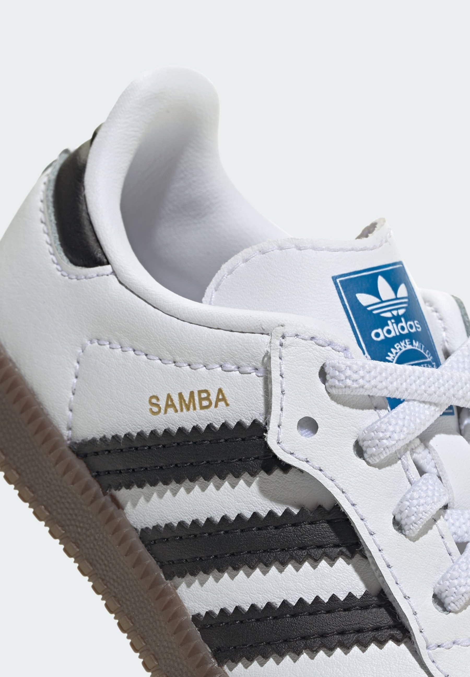 adidas Originals SAMBA UNISEX - Zapatillas - white/core black gum