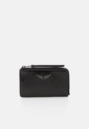 Zadig & Voltaire CARD GLOSSY WILD - Monedero - black