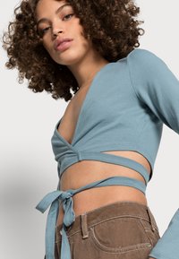 Even&Odd Camisola de manga comprida - blue