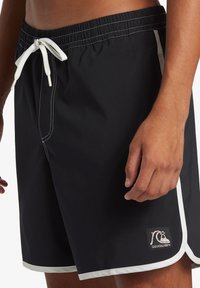 Quiksilver ORIGINAL SCALLOP VOLLEY - Plavecké šortky - black