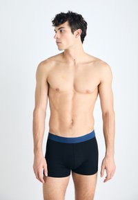 Schiesser 3 PACK - Úzke boxerky - dark green/blue/black