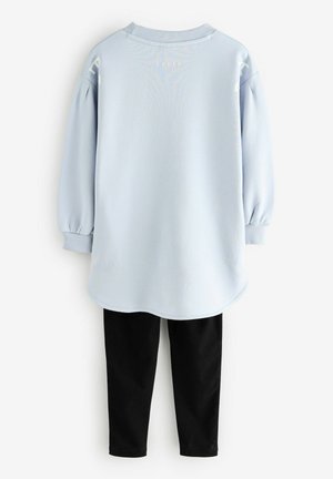 Baker by Ted Baker LONGLINE LOGO SET - Leggings - Trousers - blue