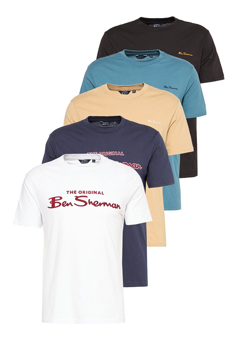 Ben Sherman T-shirt print meerkleurig
