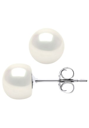CALLAS EARRINGS FRESHWATER PEARL 8-9 MM WHITE GOLD 375/1000 AAA+ - Boucles d'oreilles - blanc nacré