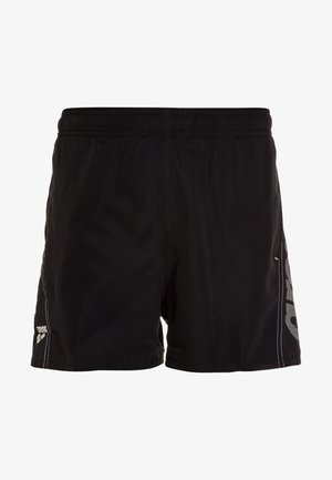 FUNDAMENTALS LOGO BOXER - Bañador - black/white