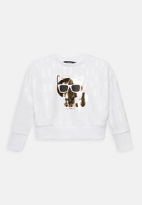KARL LAGERFELD KIDS Sweatshirt - blanc