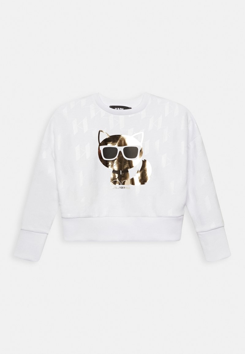 KARL LAGERFELD KIDS Sweatshirt - blanc