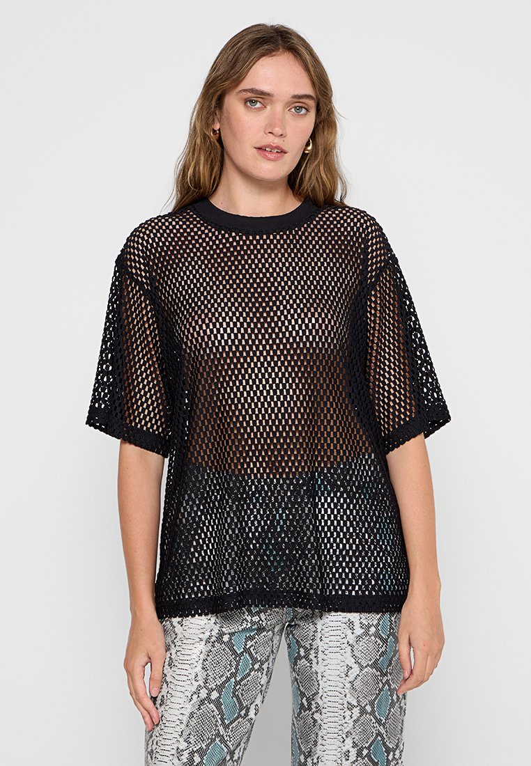 Stella Nova T-shirt print zwart