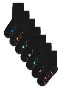 Next - COTTON RICH CUSHIONED SOCKS 7 PACK - Ponožky - black Miniatura obrázku 1