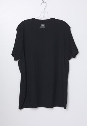 Lee, TWIN CREW 2 PACK - T-Shirt basic - black/white