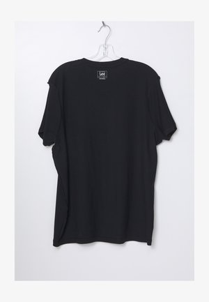 Lee, TWIN CREW 2 PACK - T-Shirt basic - black/white