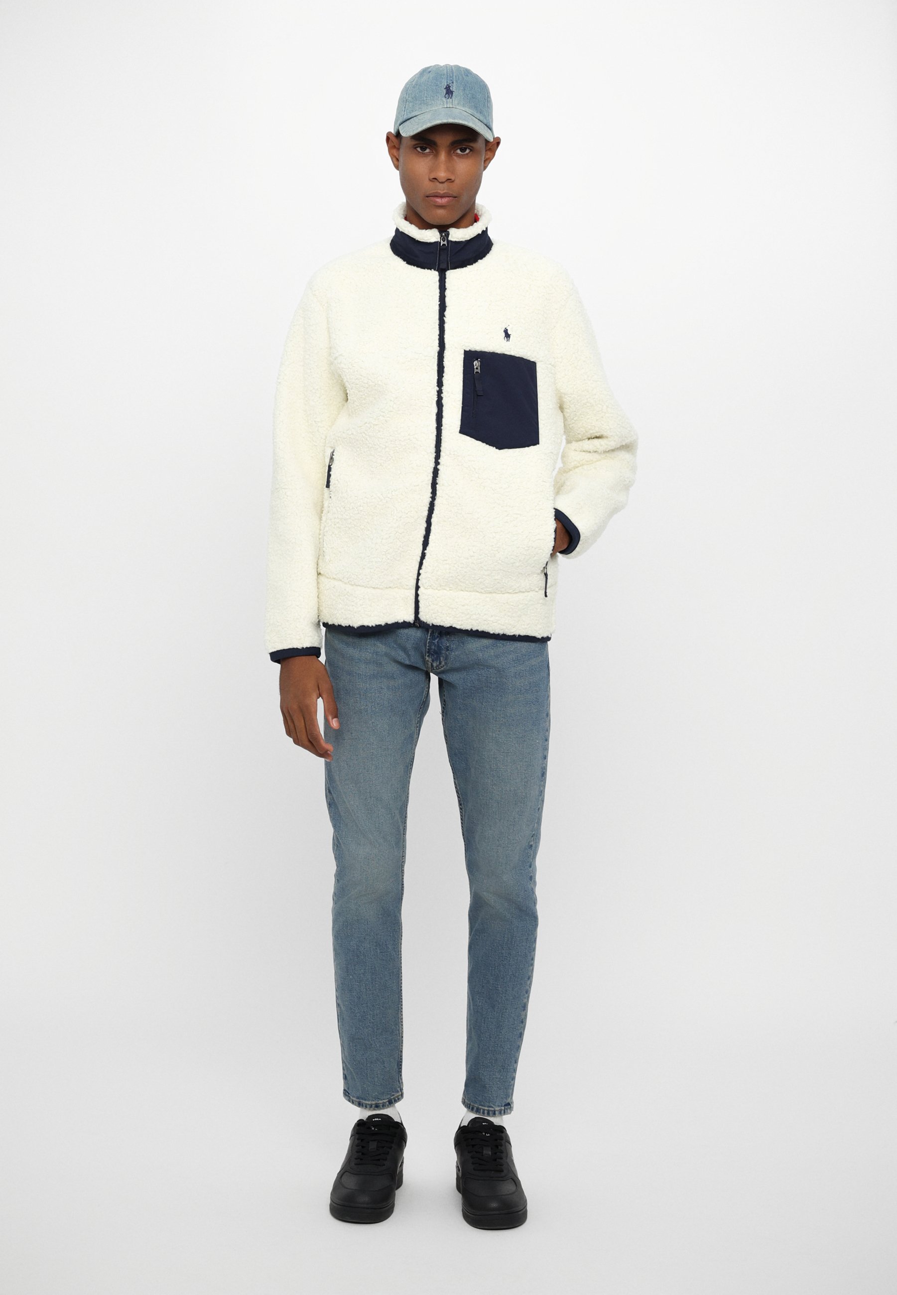 Polo Ralph Lauren Fleece jacket - clubhouse cream/off-white