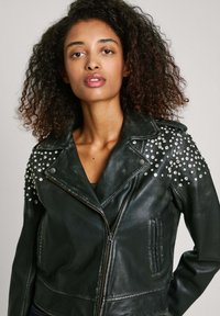 Pepe Jeans FANTASY - Giacca di pelle - black