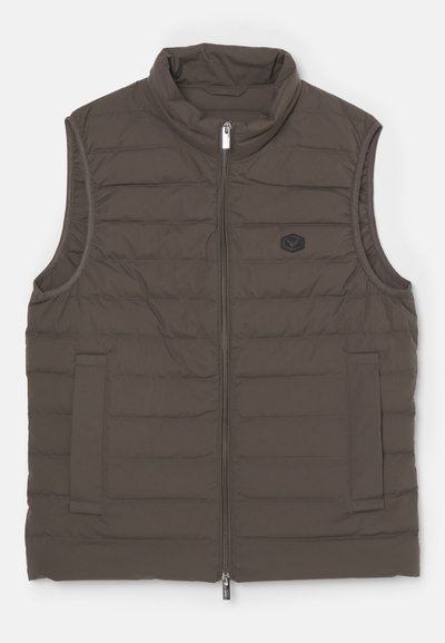 Emporio Armani DOWN WAISTCOAT - Colete - verde militare