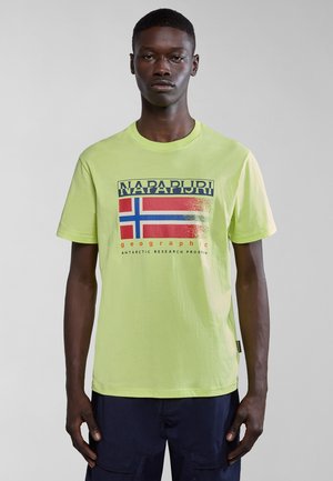Napapijri, - T-shirt z nadrukiem