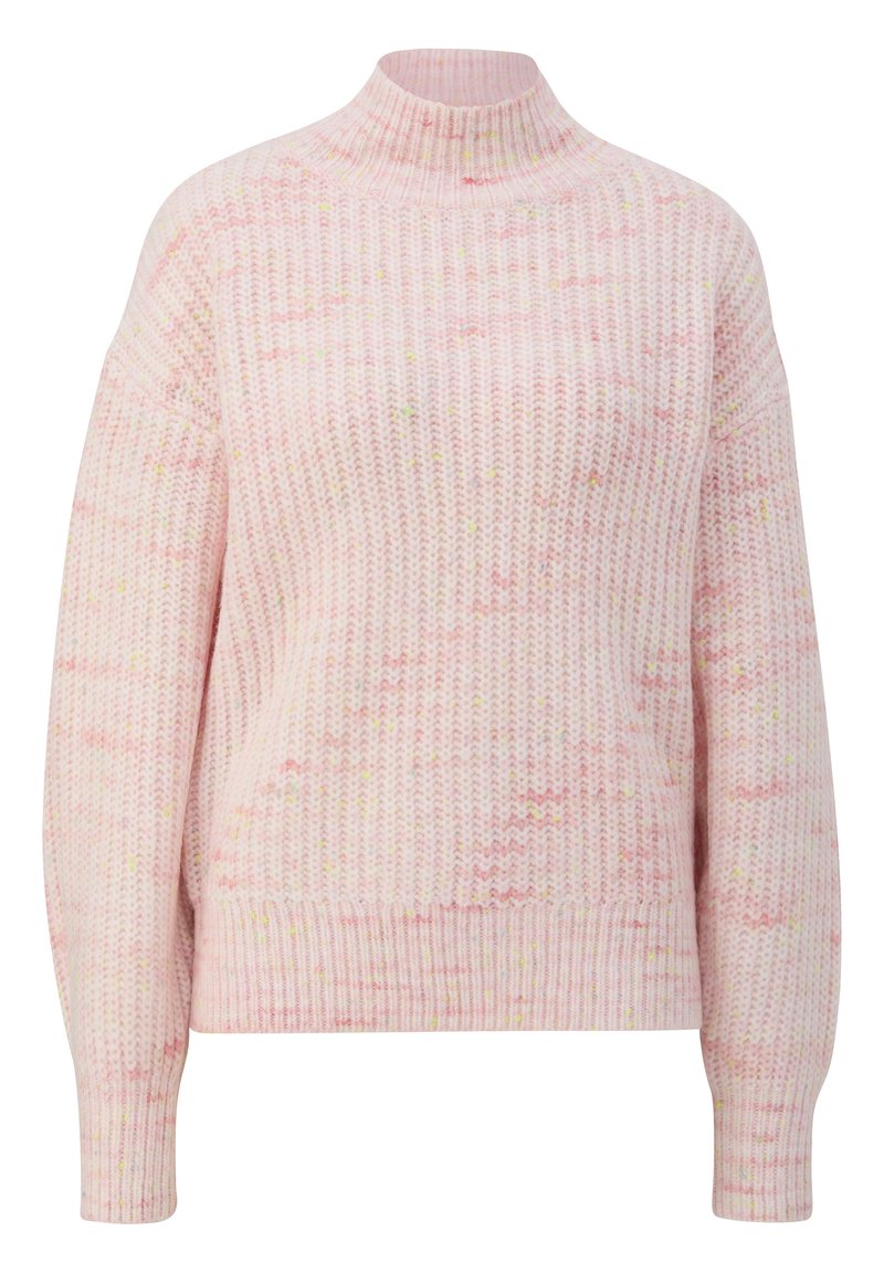 QS - IN MELIERTER OPTIK - Pullover - rosa, Agrandir