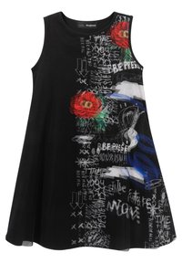Desigual Abito in maglia - black
