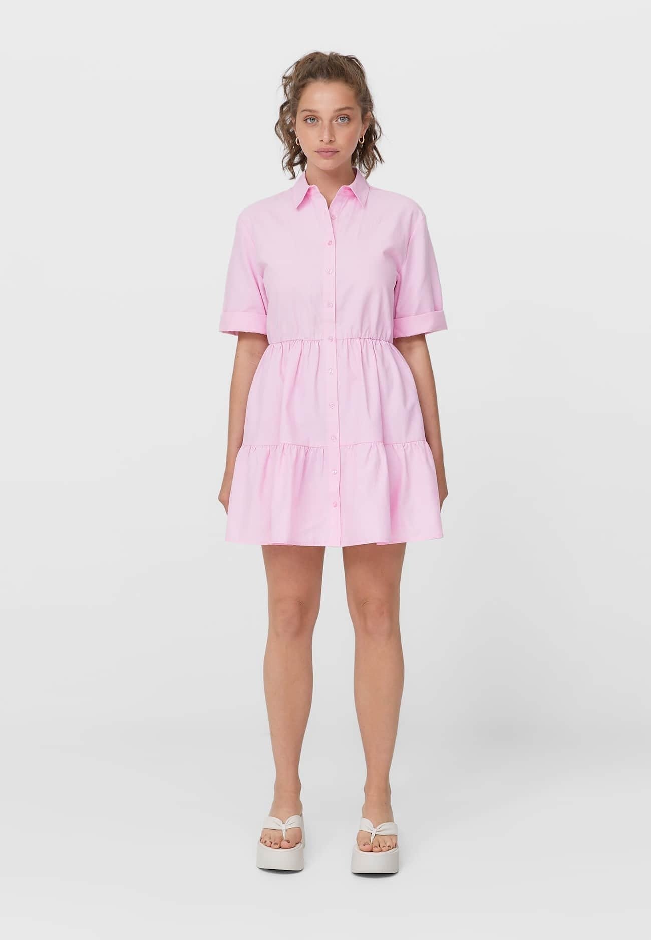 robe rose stradivarius