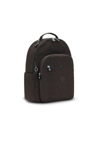 Zaino Kipling Seoul 27 Litri - Nylon Marrone Dorato, Cinghie Regolabili, Nuovo Con Etichette - 2