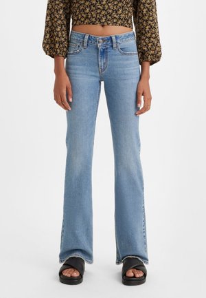 Jean bootcut - stone blue denim