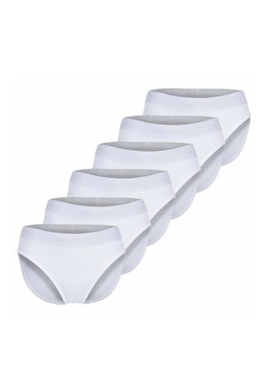 6 PACK - Slip - weiß