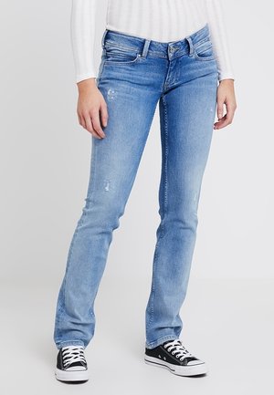 Vaqueros rectos - destroyed denim