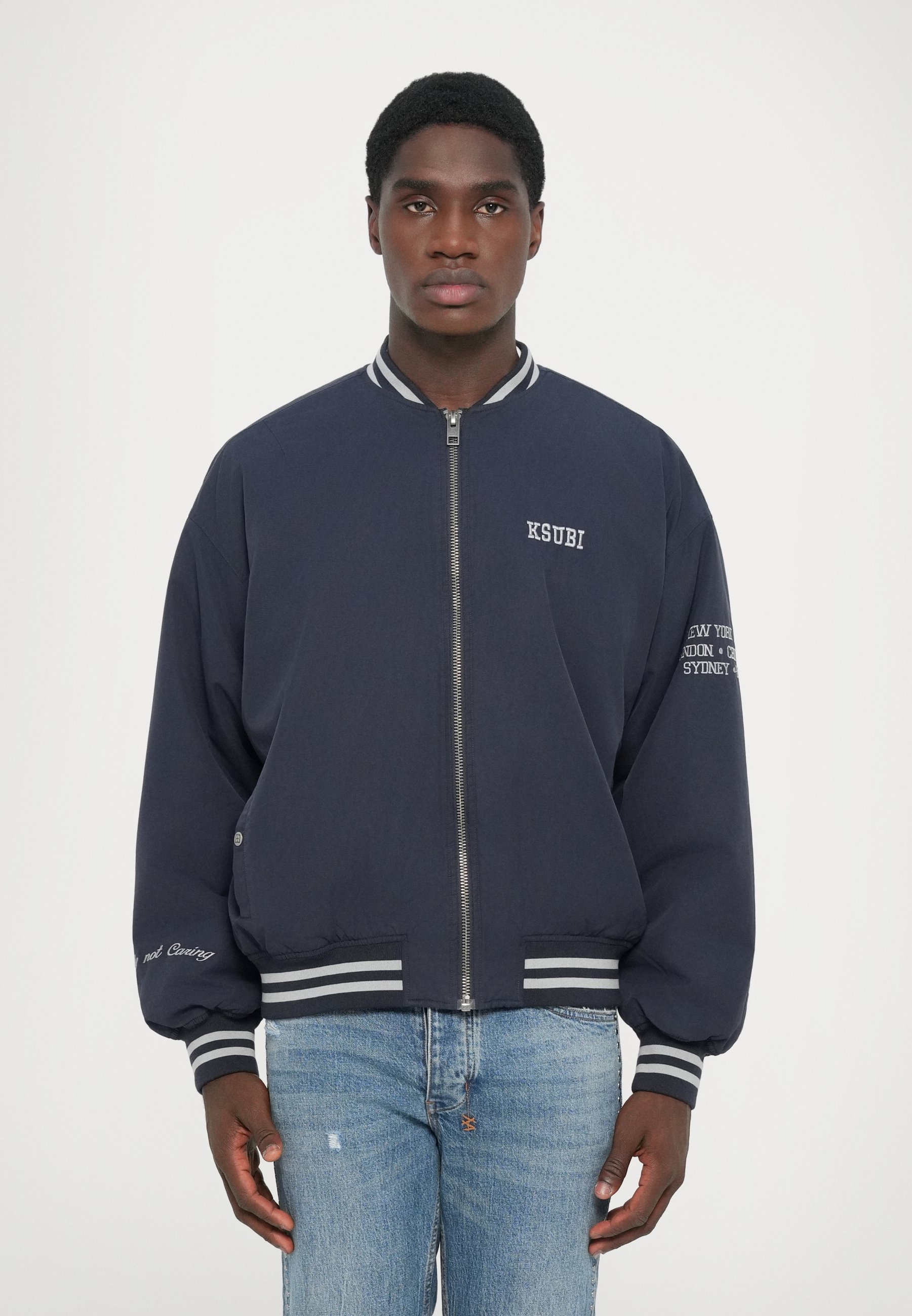 Ksubi ROYALTY - Bomber Jacket - navy/blue - Zalando.co.uk