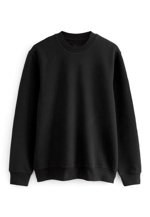 TEXTURE CREW  - Collegepaita - black