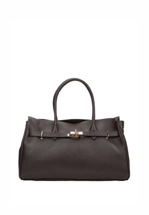 DUŻA Z WŁOSKIEJ - Handbag - dark brown