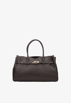ESTRO DUŻA Z WŁOSKIEJ - Handtasche - dark brown