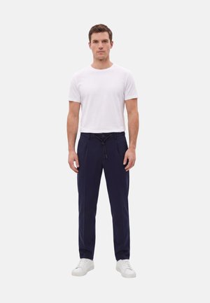 Yes Zee, PANTALONE 0710 VAR - Pantaloni - dark blue