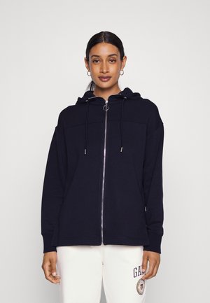 Felpa con zip - evening blue