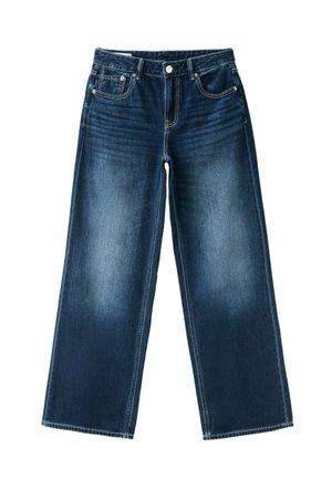 Stradivarius, JEANS 01441620 - Jean boyfriend - dark-blue denim