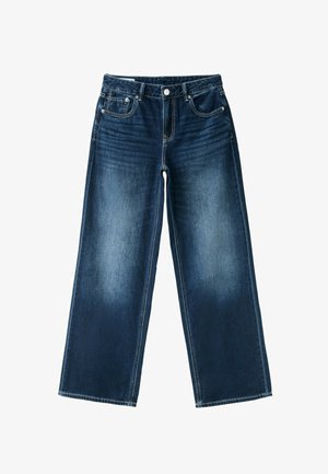 Stradivarius, JEANS 01441620 - Relaxed fit jeans - dark-blue denim