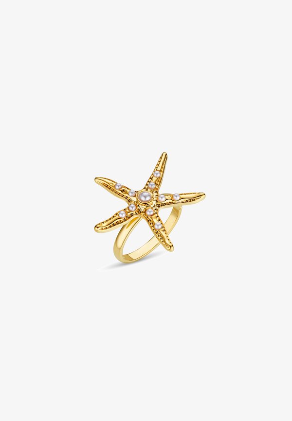 STATEMENT EMBELLISHED STARFISH RING - Ring3