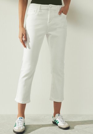 CROPPED - Jean slim - white