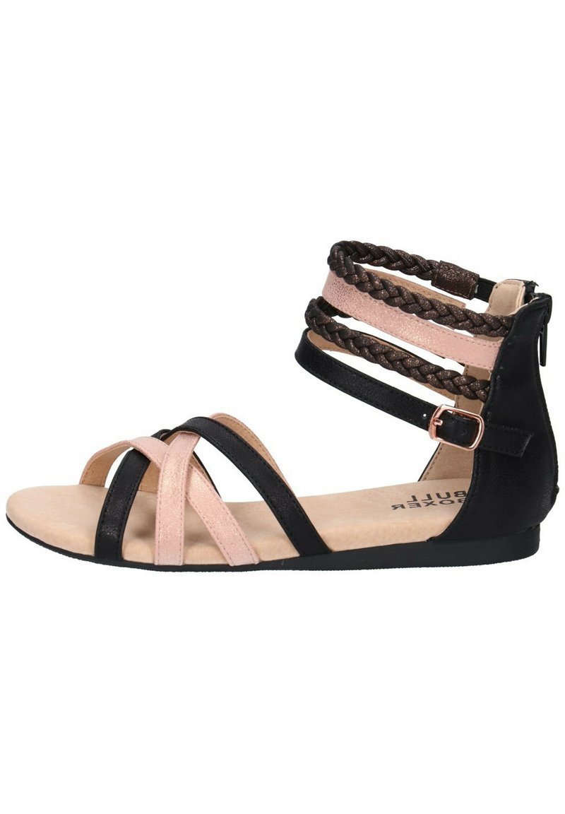 Bullboxer Sandalen - black/rose/metallic