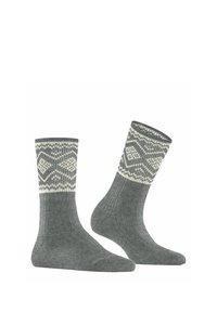 Esprit SELBU SHIMMER - Socken - light greymel