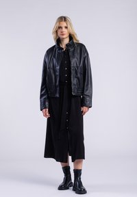 Freaky Nation BESSI - Leren jas - black