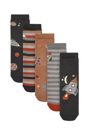 RICH 5 PACK  - Calze - multi space print
