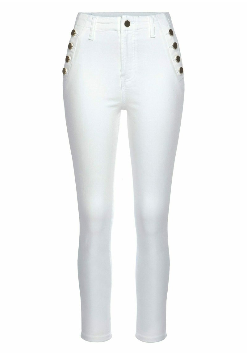Lascana Jeggings wit Lascana Jeggings wit