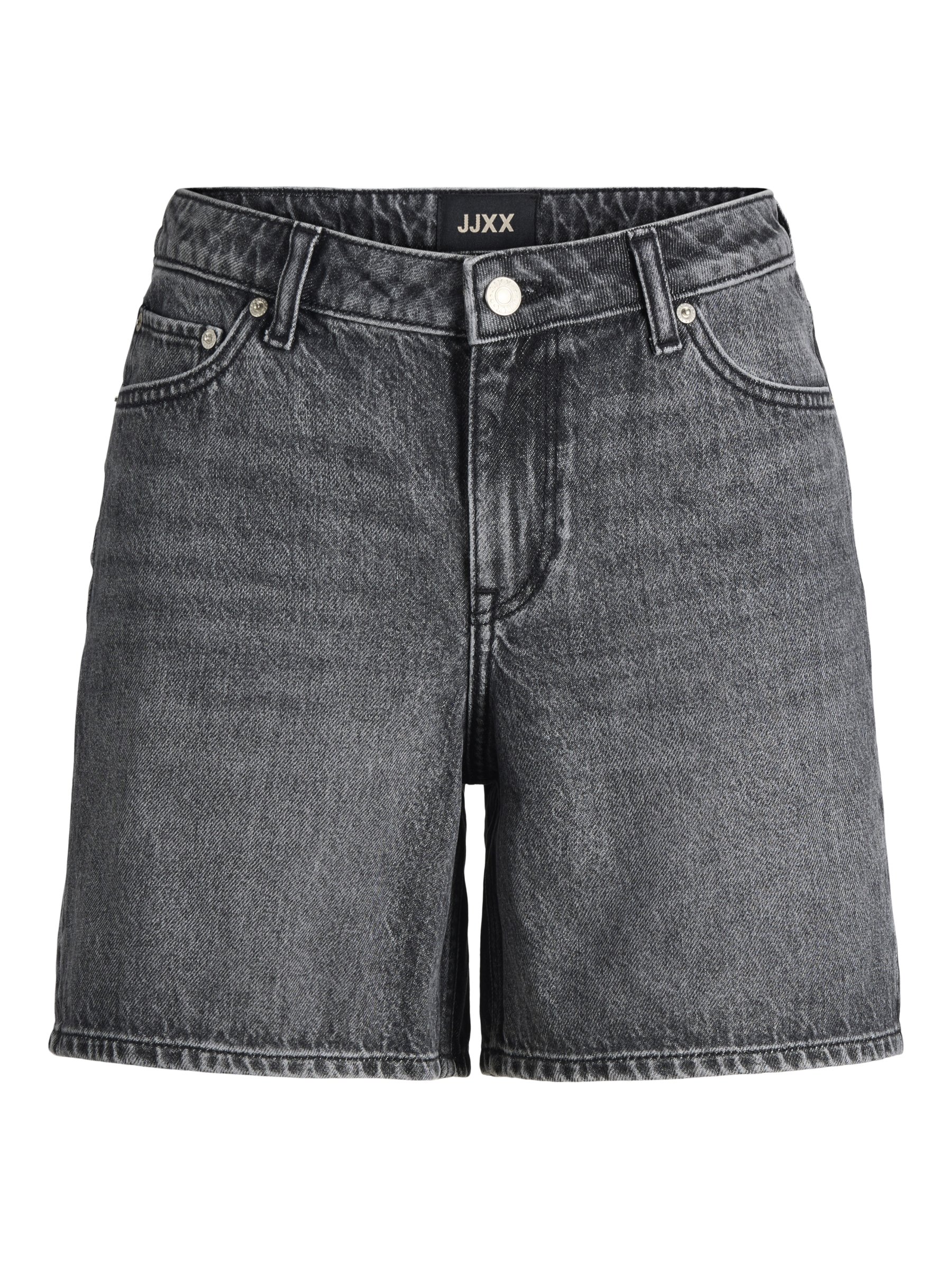 JJXX JXSEVILLE - Denim shorts - dark grey/grey denim - Zalando.co.uk