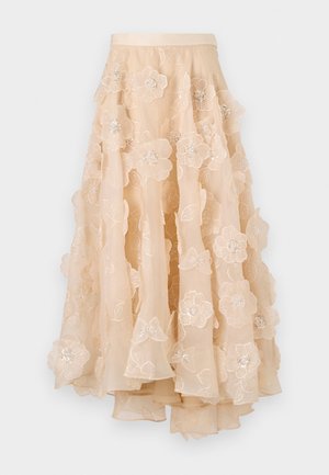 Ida Sjöstedt GARDENIA SKIRT - Maxinederdele - soft peach