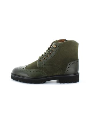 Marc Lace-up ankle boots - olive