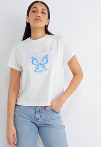 Levi's® Triko s potiskem - bright white